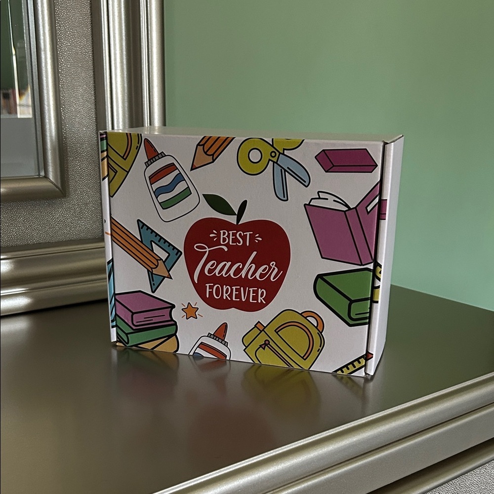 Best Teacher Forever Gift Box - Multicolor